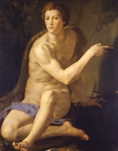 Saint John the Baptist, c.1555 by Agnolo Bronzino